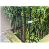 Image 1 : Metal Garden Fencing 8 x 3 ft Pieces
