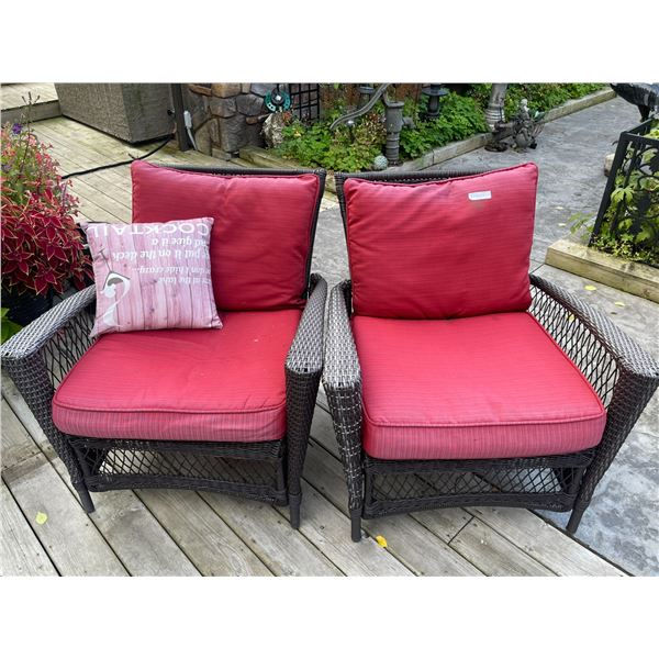 Pair Garden Chairs