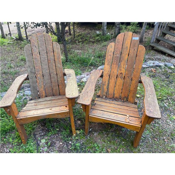 Wood Garden Loungers