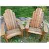 Image 1 : Wood Garden Loungers