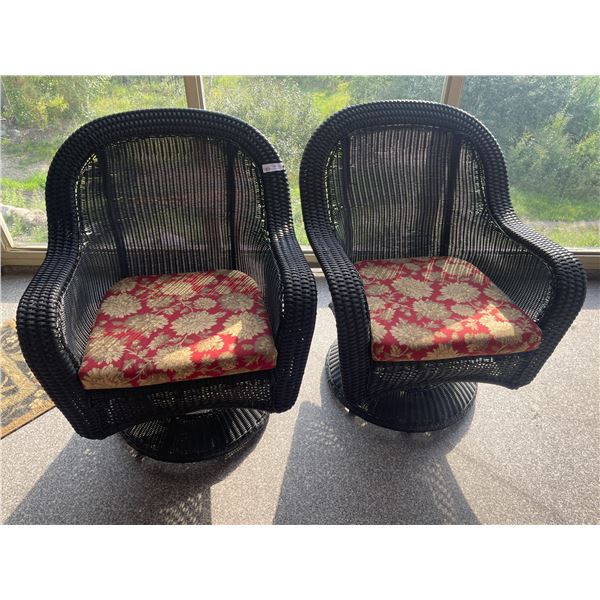 Pair Garden Chairs Rockers