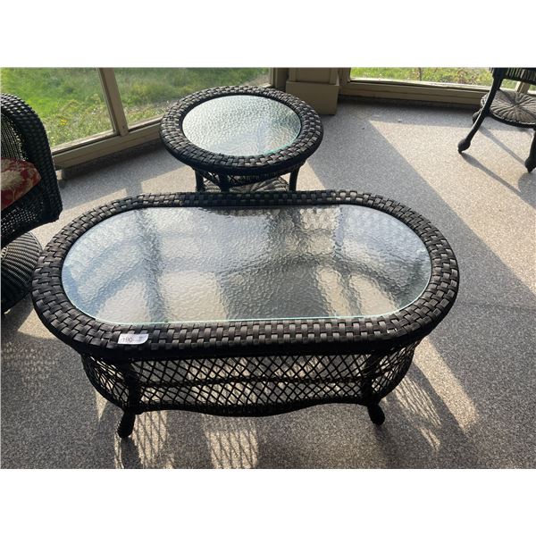 Garden Coffee Table & Side Table