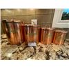 Image 1 : Copper Canister Set