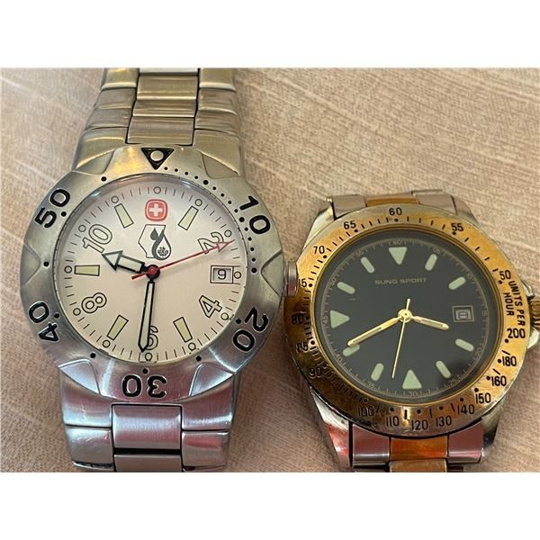 Swiss Army Watch & Sung Sport Mens Watches