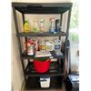 Image 1 : Plastic Storage Unit & Cleaning Supplies