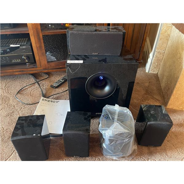 Energy Surround Sound  Speaker System With Sub Woofer