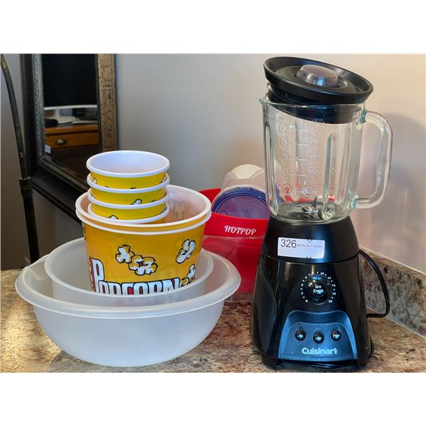 Cuisinart Blender & Popcorn Acoutrements
