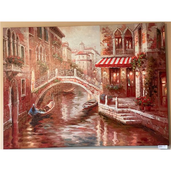 Venice Print On Canvass 48 x 36T