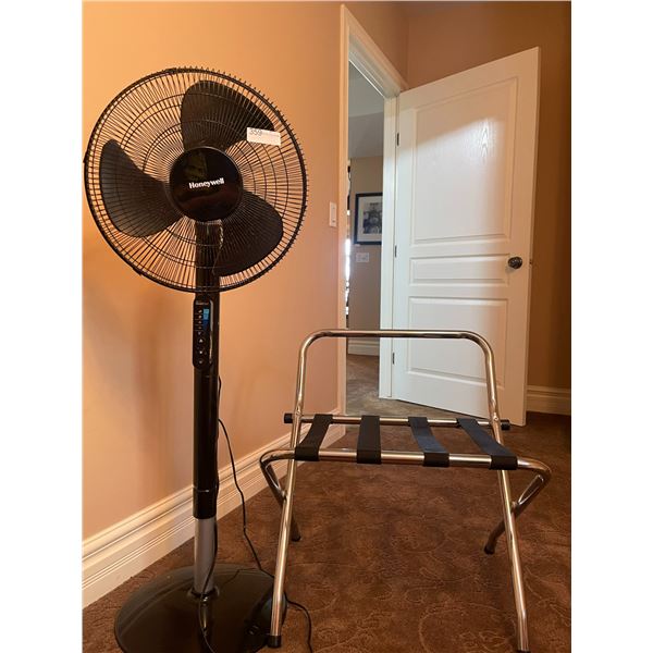 Fan & Luggage Holder