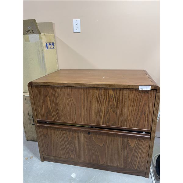 Office Filing Cabinet With Files & Office Supplies