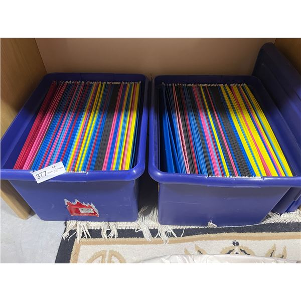 New Legal File Collection In Totes