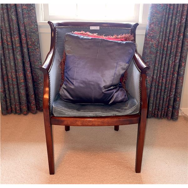 French Art Nouveau Chair - 24L x 23W x 32H