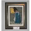 Image 1 : Beyer - Sale Lady Oil Painting - 9"W x 11"H