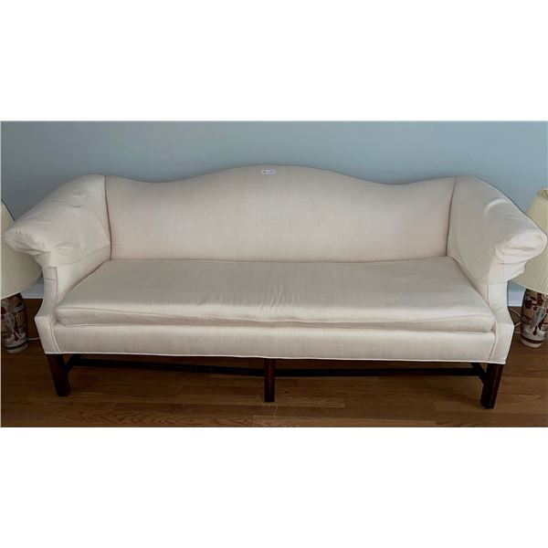 Chippendale Camelback Sofa 83L x 30D x 30H