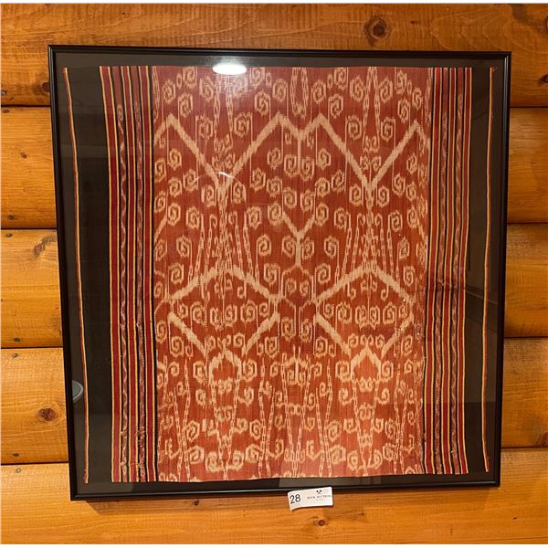 Framed Tapestry - 24"W x 24"H