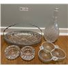 Image 1 : Assorted Cut Glass and Crystal