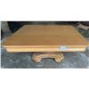 Image 1 : Pine Coffee Table - 43.5"W x 40"L x 21"H