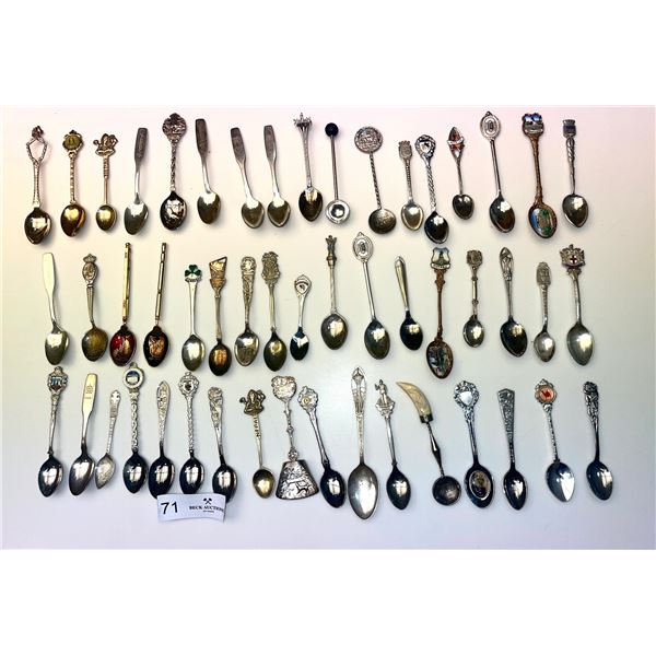 Collection of Collectible Spoons - 3-5"