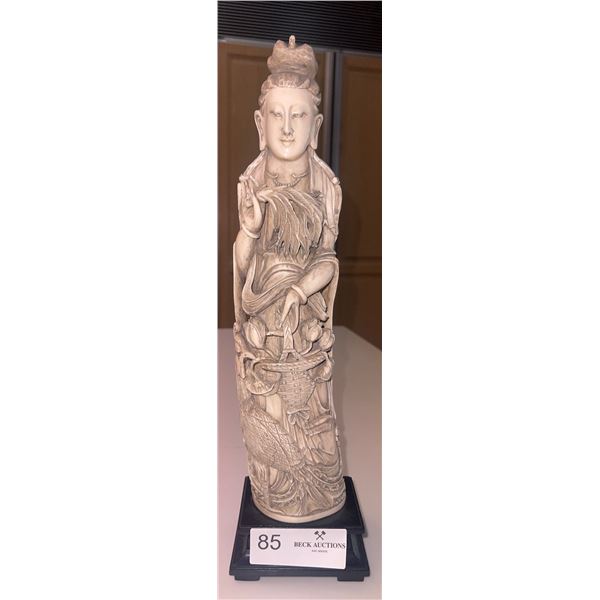 Chinese Marble Statue 14H