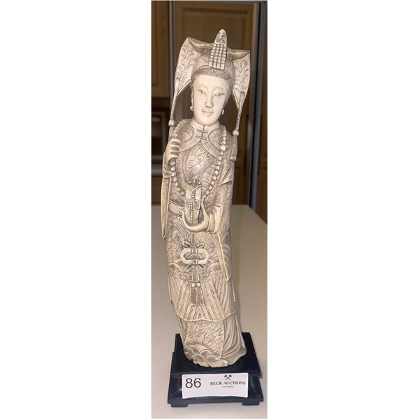 Chinese Marble Statue 14H