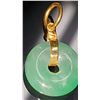 Image 2 : Gold and Jade Pendant