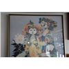 Image 2 : FRAMED VINTAGE BJORN WIINBLAD PRINT, "1001 NIGHTS" (25 3/4" X 40")