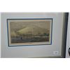 Image 2 : FRAMED COLOR ETCHING, LAHAINA (10 3/4" X 8 3/4")