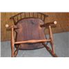 Image 3 : ANTIQUE OAK WINDSOR CHAIR