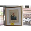 Image 1 : FRAMED "THE INDIAN REED" FROM DR. THORTON'S TEMPLE OF FLORA (19 1/2" X 22 1/4")