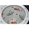 Image 3 : LARGE CHINESE PORCELAIN FLORAL POLYCHROME FISH BOWL (16" X 18")