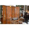 Image 1 : CHINESE 4 PANEL COROMANDEL FOLDING SCREEN