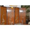 Image 3 : CHINESE 4 PANEL COROMANDEL FOLDING SCREEN