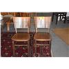 Image 1 : WOODEN BISTRO CHAIRS (11 PCS)