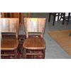 Image 2 : WOODEN BISTRO CHAIRS (11 PCS)