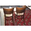 Image 4 : WOODEN BISTRO CHAIRS (11 PCS)