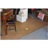 Image 2 : VINTAGE BAMBOO WOVEN FLOOR COVER (75" X 113")