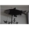 Image 2 : WEATHER VANE W/FISH MOTIF