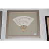 Image 2 : FRAMED FANS; SIGNED (3 PCS)