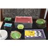 Image 1 : JAPANESE DISHES & CHOPSTICK HOLDERS (61 PCS)