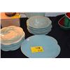 Image 1 : JARS CERAMIC PLATES, MADE IN FRANCE (16 PCS) (DOES NOT INCLUDE STAND)