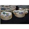 Image 2 : ROYAL WORCESTER PORCELAIN PLATES & DISHES, HAVILAND LIMOGES PLATES (SHAMROCK PATTERN) & SALT CUPS W/