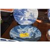 Image 1 : 14 3/4" DELFT HAND PAINTED VINTAGE CHARGER & DUTCH BLUE & WHITE CHARGER (2 PCS) (DOES NOT INCLUDE ST