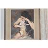 Image 2 : FRAMED OIL ON CANVAS, "GIRL COMBING HAIR"; SIGNED TAGAMI '70 (121" X 26")