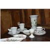 Image 2 : WEDGWOOD BONE CHINA, ROSENTHAL VASE, GERMAN CUPS & SAUCERS & AYNSLEY EGG CUPS (11 PCS)