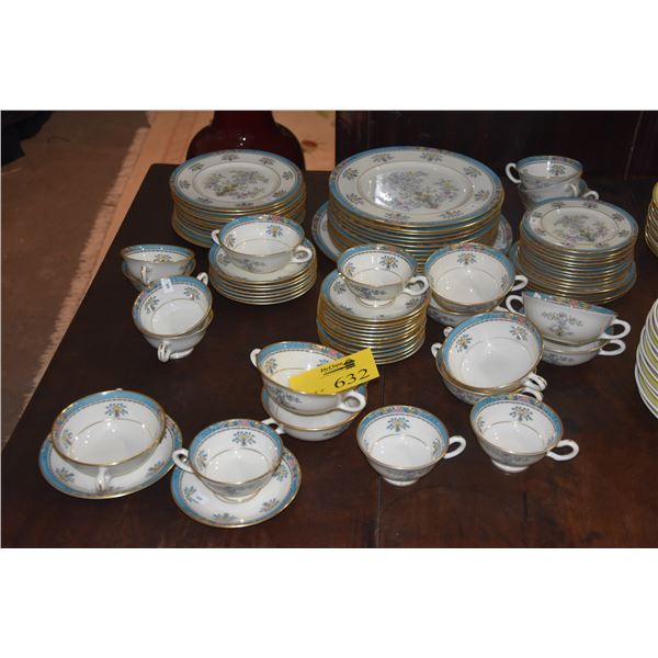 LENOX CHINA, BLUE TREE PATTERN (83 PCS)