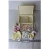 Image 1 : (5) Pairs of Vintage Baby Shoes + Socks in Box
