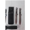 Image 3 : (5) Throwing Knives +(2) Knives