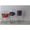 Image 2 : (5) Glasses - Coca Cola, 7 UP