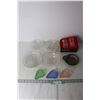 Image 1 : (7) Crystal Dishes + Misc.