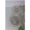 Image 5 : (7) Crystal Dishes + Misc.